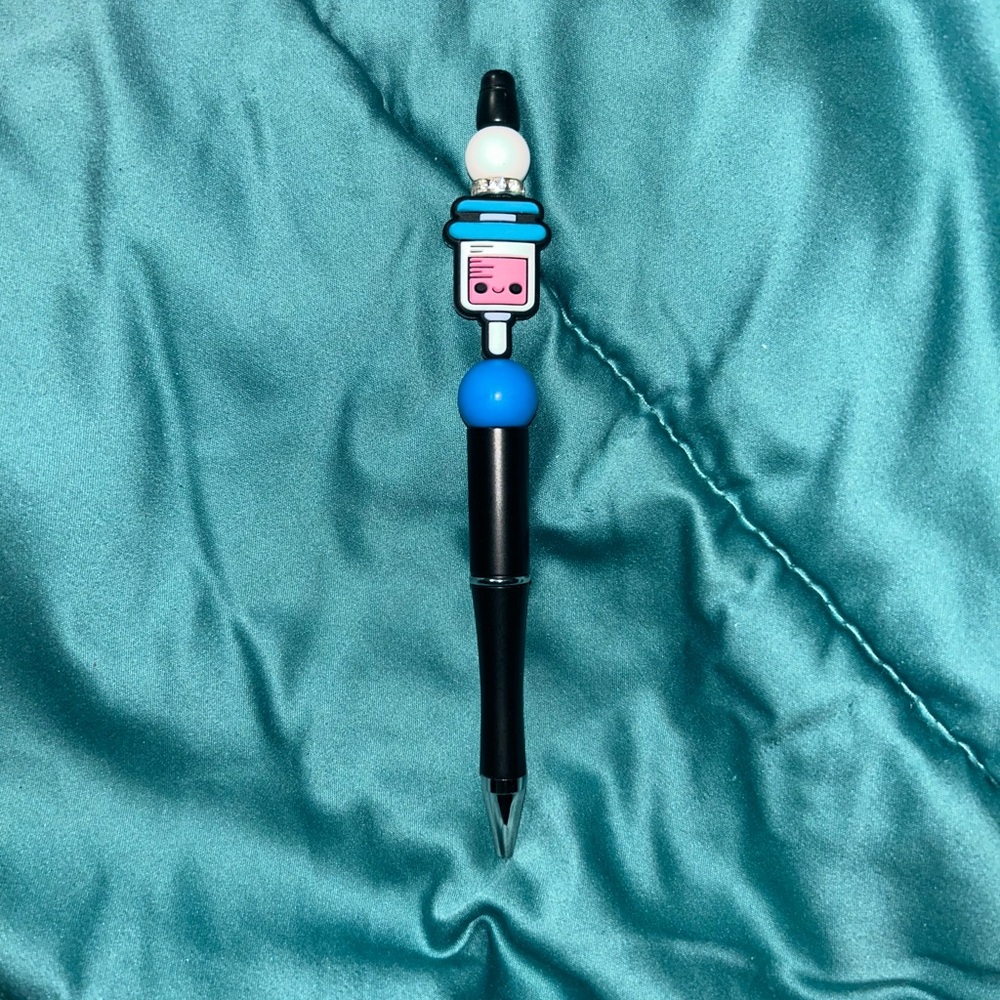 Black and Blue healthcare worker shot Decorative Pen